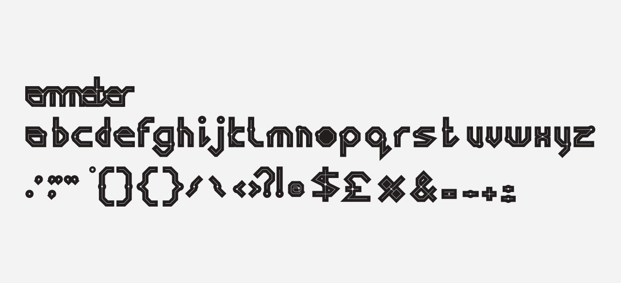 Ammeter Bold - Lowercase