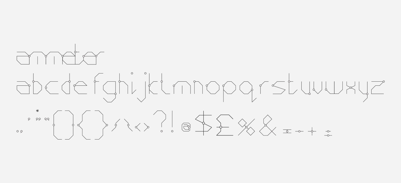 Ammeter Regular - Lowercase