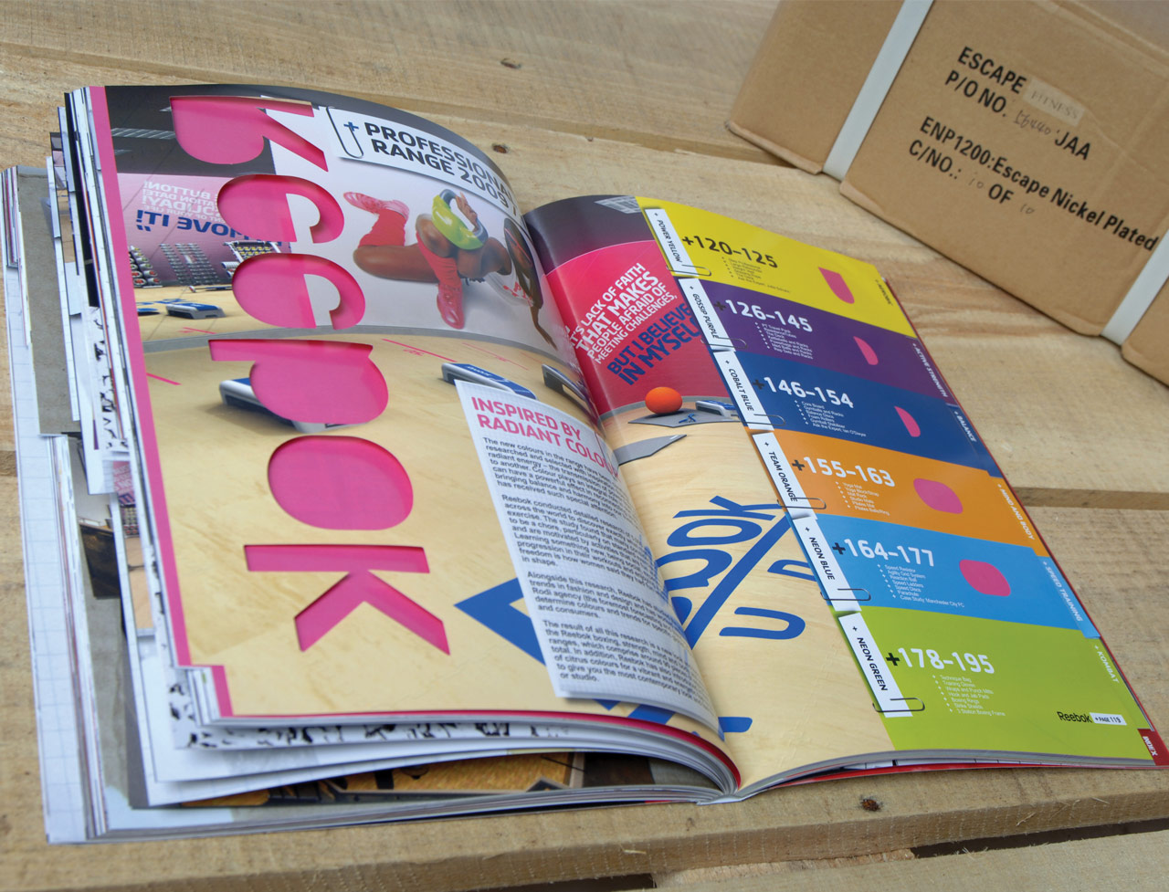 Escape Fitness Brochure - Reebok Contents