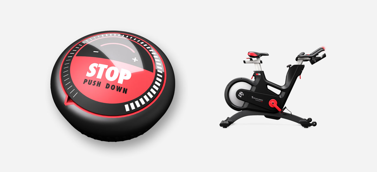 IC7 Indoor Cycle Resistance Dial Design