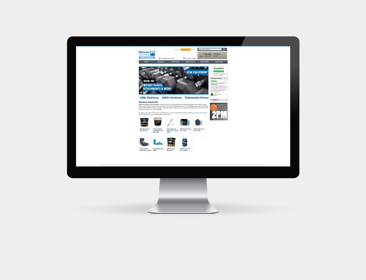 Muscle Finesse Wholesale - Home Page