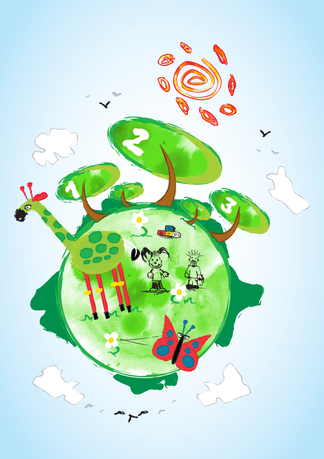 Vale Pre-School - Colour Illustration