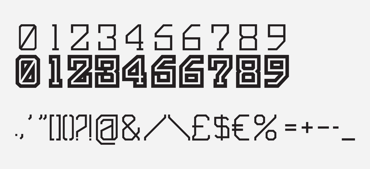 Vici - Numbers & Glyphs